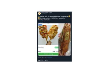 Tak Sesuai Ekspektasi, Warganet Ini Dapat Hotdog Kentang Mirip Gagang Sapu