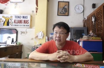 Ketua RW Kampung Ketandan, Tjundoko (Suara.com/Dewi Yuliantini)