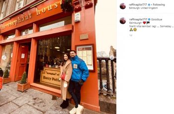Raffi Gigi Mampir ke The Elephant House. (instagram.com/raffinagita1717)