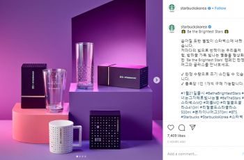 BTS x Starbucks Galang Donasi. (instagram.com/starbuckskorea)