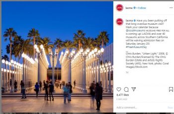 Urban Lights, Los Angeles (instagram.com/lacma)