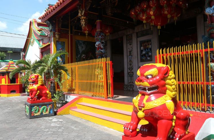 Kelenteng Fuk Ling Miau di Gondomanan, Yogyakarta. (Guideku/Arendya)