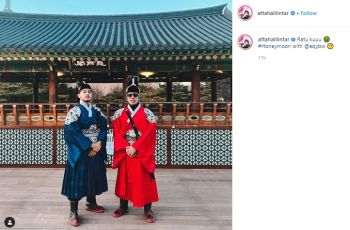 Gaya Liburan Atta Halilintar di Korea Selatan. (instagram.com/attahalilintar)