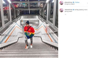 Gaya Liburan Atta Halilintar di Korea Selatan. (instagram.com/attahalilintar)