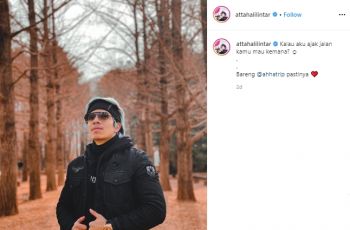 Gaya Liburan Atta Halilintar di Korea Selatan. (instagram.com/attahalilintar)