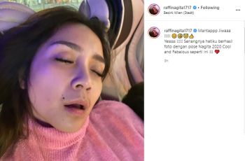 Gaya Tidur Nagita Slavina Panen Pujian dari Warganet