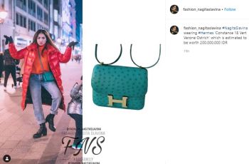 Tas Nagita Slavina Jadi Sorotan. (instagram.com/fashion_nagitaslavina)