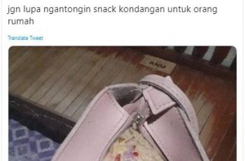 Viral Aksi Netizen Bawa Sisa Makanan Kondangan (twitter.com/faizaufi)