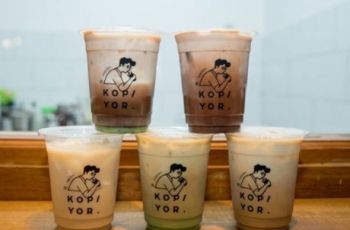 Menu signature di coffee shop Kopi Yor. (Instagram/@kopiyor)