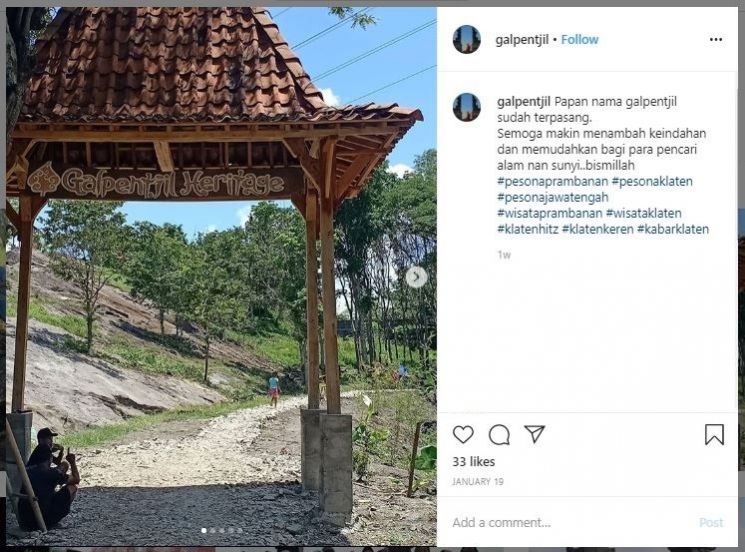 Galpentjil Heritage, Klaten (instagram.com/galpentjil)