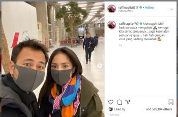 Raffi Ahmad Tiba di Prancis (instagram.com/raffinagita1717)