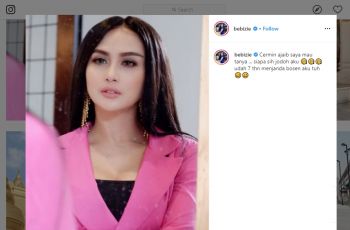 Gaya liburan Bebizie. (instagram.com/bebizie)