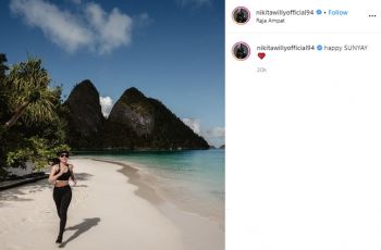 Nikita Willy di Raja Ampat. (instagram.com/nikitawillyofficial94)
