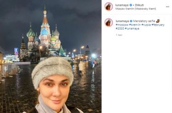 3 Destinasi yang dikunjungi Luna Maya di Moscow. (instagram.com/lunamaya)