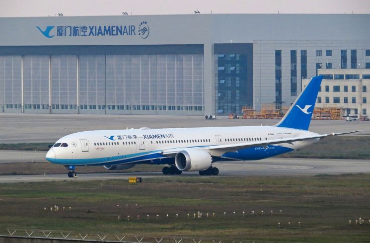Maskapai Xiamen Airlines (Wikimedia Commons)