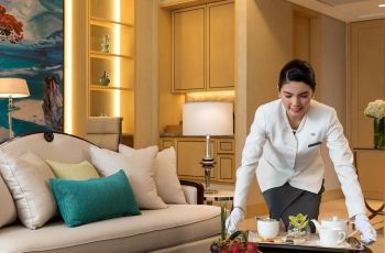 Hotel Raffles Jakarta. (Instagram/@raffleshoteljakarta)