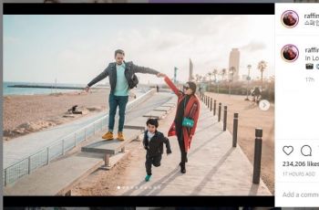 Nagita Slavina Pakai Kardigan 70 Juta di Spanyol (instagram.com/raffinagita1717)