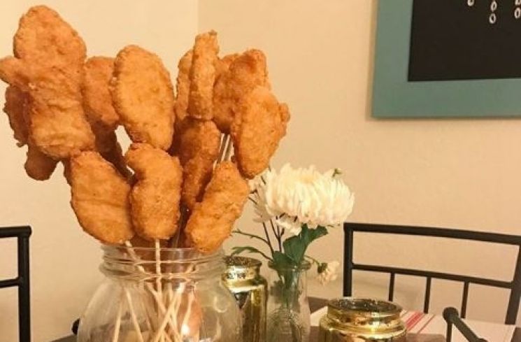 Buket Unik dari Makanan Untuk Valentine (instagram.com/cubanmarthastewart)