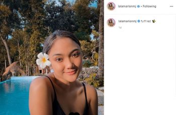Marion Jola Liburan ke Jogja. (instagram.com/lalamarionmj)