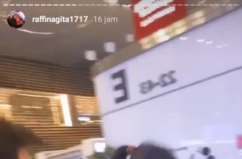 Raffi dan Gigi Kehilangan Koper di Bandara Turki. (instagram.com/raffinagita1717)