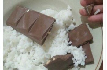 Makan Nasi Lauk Cokelat (twitter.com/jawafess)