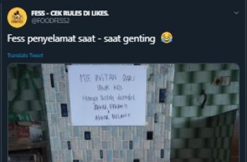 Bak Bidadari, Ibu Kos Ini Berikan Stok Mi Instan Seabrek untuk Akhir Bulan. (Twitter/FOODFESS2)