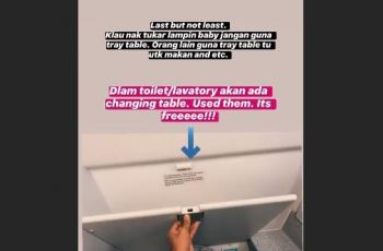 Panduan Menggunakan Toilet Pesawat (instagram.com/amirchewill)