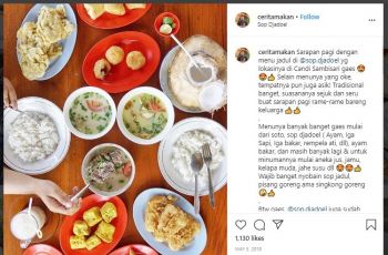 Kuliner dekat Candi Sambisari (instagram.com/ceritamakan)