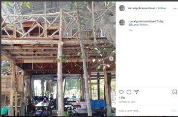 Kuliner dekat Candi Sambisari (instagram.com/rumahpohonsambisari)
