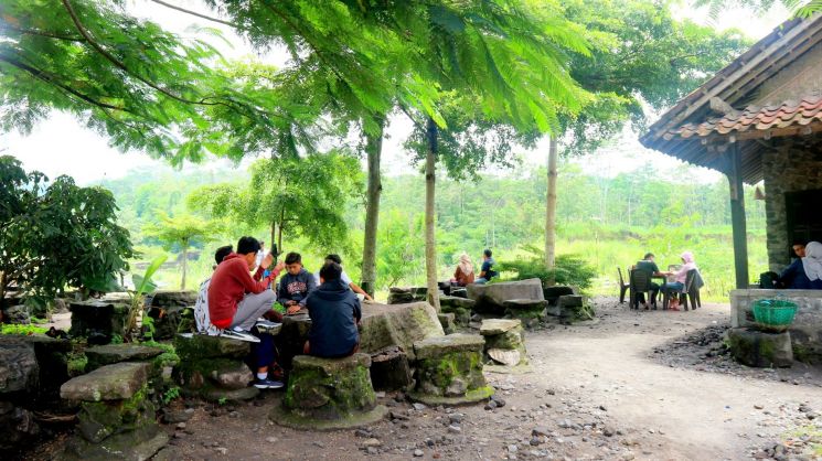 Warung Kopi Merapi di Cangkringan. (Guideku/Arendya)