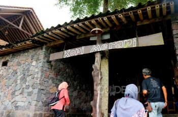 Warung Kopi Merapi di Cangkringan. (Guideku/Arendya)