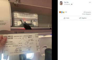 Perempuan Asia Terkena Diskrimasi di Pesawat karena Corona. (facebook.com/Tori Vo)