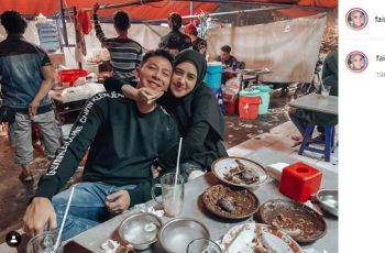 Dinner Sederhana Fairuz dan Sonny. (instagram.com/fairuzarafiq)