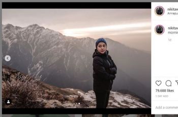 Nikita Willy di Pegunungan Himalaya (instagram.com/nikitawillyofficial94)