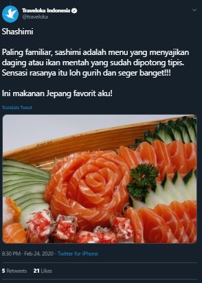 Jangan Katrok, Ini Kamus 'Japanese Food' yang Perlu Dipahami di Restoran. (Twitter/@traveloka)