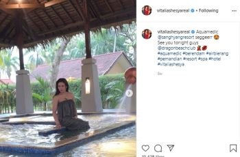 Potret liburan Vitalia Shesya. (Instagram/@vitaliashesyareal)
