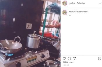 Masak Popcorn Tapi Panci Lupa Ditutup, Netizen: Wah Petasan Betawi!