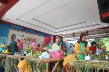 1000 Bregada Tumpeng dan Festival Tumpeng Nusantara 2020. (Guideku/Arendya)