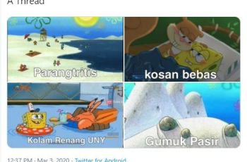 Bikini Bottom Rasa Jogja (twitter.com/txtdarijogja)
