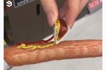 Bungkus Saus di Jepang (twitter.com/9GAG)