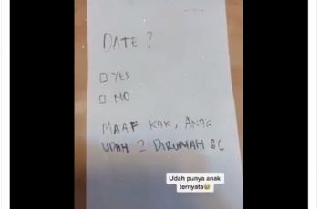 Ajak Pelayan Ganteng Kencan, Endingnya Malah Nyesek (twitter.com/ronaldoruslanp)