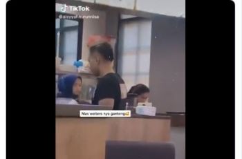 Ajak Pelayan Ganteng Kencan, Endingnya Malah Nyesek (twitter.com/ronaldoruslanp)