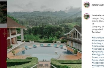 Hotel Ariandri Puncak. (Instagram/hotelariandri)
