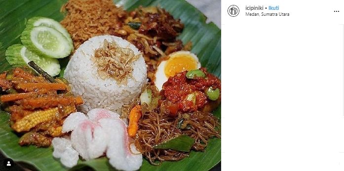 Nasi Kentut Khas Medan. (instagram.com/icipiniki)