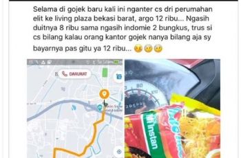 Indomie Untuk Bayar Ojol (twitter.com/faizaufi)