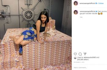 Potret liburan Vanessa Angel sebelum tersandung kasus narkoba. (Instagram/@vanessaangelofficial)