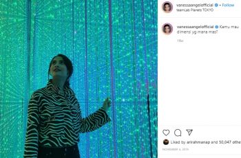 Potret liburan Vanessa Angel sebelum tersandung kasus narkoba. (Instagram/@vanessaangelofficial)