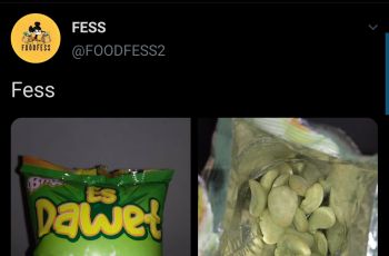 Kreasi Keripik Es Dawet, Netizen: Santannya Mana?. (twitter.com/foodfess2)