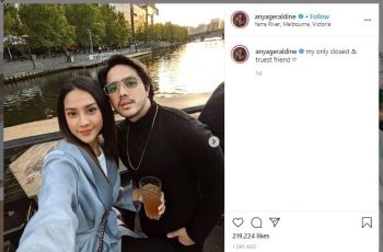 Anya Geraldine Throwback Liburan (instagram.com/anyageraldine)