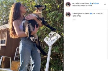 Gaya Liburan Rachel Matthews. (instagram.com/rachellynnmatthews)